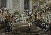 Jean-Leon Gerome Reception of Le Grand Conde at Versailles France oil painting artist